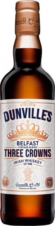 Dunville's Three Crowns Ech Vintage Blend 43.5% 700ml