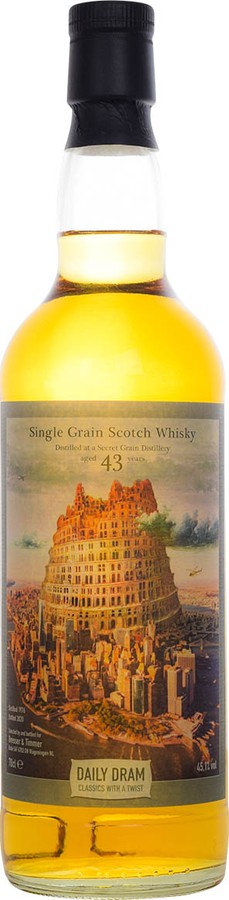 Single Grain Scotch Whisky 1976 TDD Classics With a Twist 45.1% 700ml