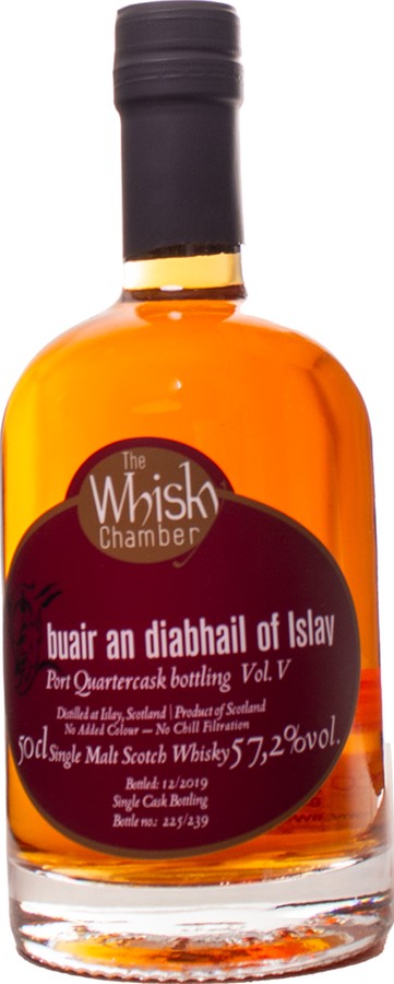 buair an diabhail of Islay Port Quartercask bottling Vol. V 57.2% 500ml