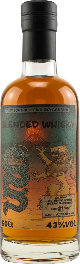Blended Whisky Batch 1 TBWC 43% 500ml