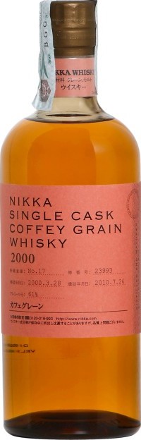 Nikka 2000 Single Cask Coffey Grain #23993 61% 700ml