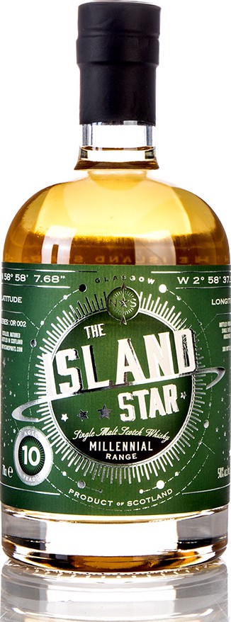 The Island Star 10yo NSS Millennial Range Series: OR 002 Refill Hogshead 50% 700ml