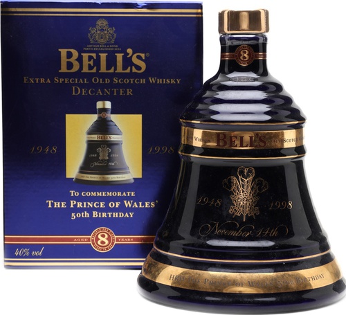 Bell's To Commemorate the Prince of Wales 50th Birthday Extra Special Old Scotch Whisky 40% 700ml