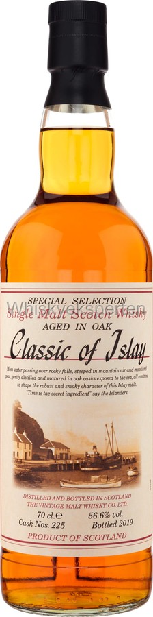 Classic of Islay Vintage 2016 JW #7118 56.6% 700ml