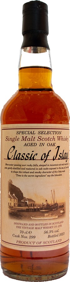 Classic of Islay Vintage 2018 JW #888 56.3% 700ml