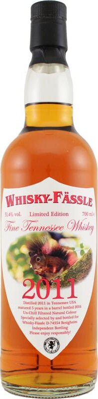 Fine Tennessee Whisky 2011 W-F Limited Edition 51.4% 700ml