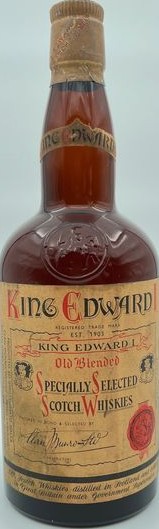 King Edward I Old Blended Specially Selected Scotch Whiskies 43% 750ml