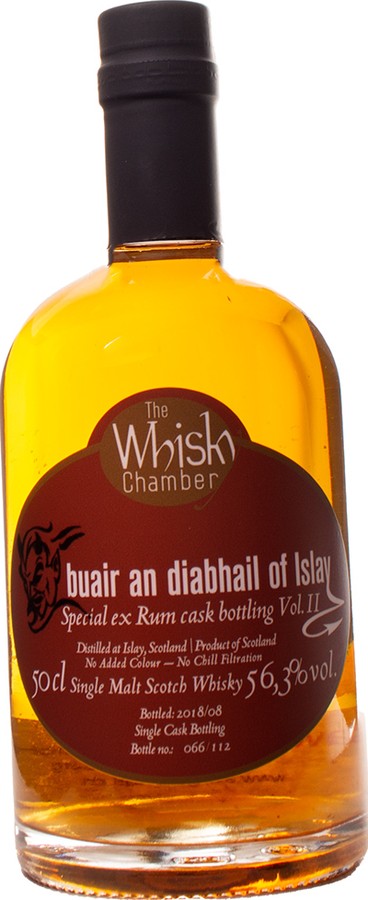 buair an diabhail of Islay Special ex Rum cask bottling Vol. II 56.3% 500ml