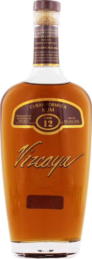 Vizcaya Cuban Formula Dark Cask #12 6yo 40% 700ml