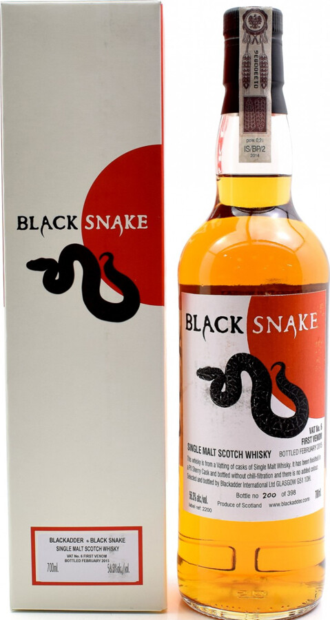 Black Snake 1st Venom 56.3% 700ml