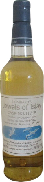 Jewels of Islay 1990 Lb #11719 Alambic Classique 56.3% 700ml