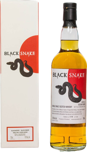Black Snake 2nd Venom PX Cask Finish VAT No. 6 59.3% 700ml