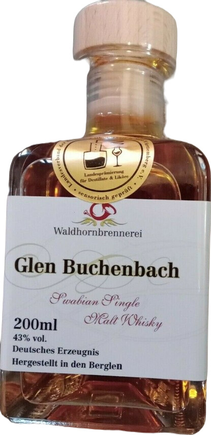 Glen Buchenbach Swabian Single Malt Whisky #9 43% 200ml