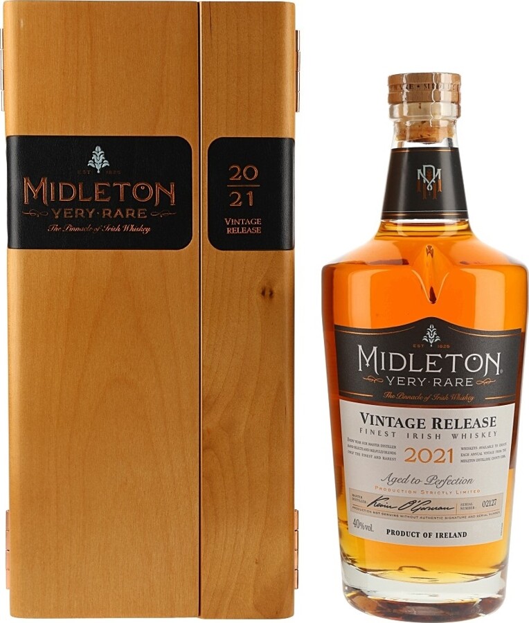 Midleton Very Rare Vintage Release 2021 40% 750ml
