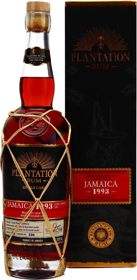 Plantation 1993 Long Pond CRV The Nectar 15th Anniversary Jamaica 27yo 76.8% 700ml