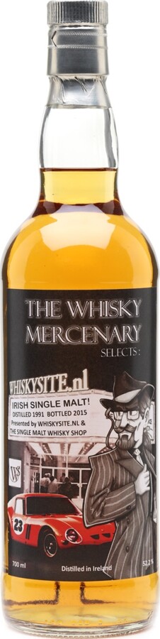 The Whisky Mercenary 1991 Bottled for Whiskysite.nl 23yo 52.2% 700ml