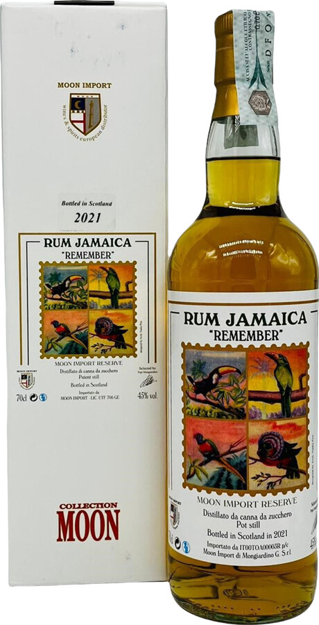 Moon Import Jamaica Remember Edition 2021 45% 700ml