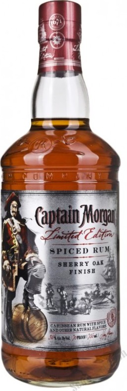 Captain Morgan Spiced Sherry Oak Finish 35% 700ml