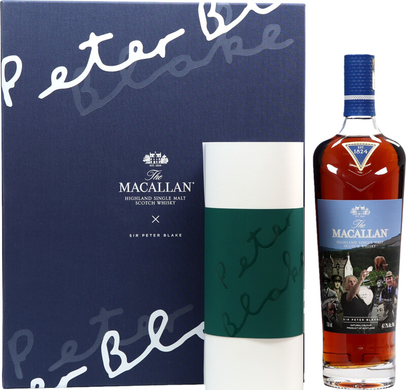 Macallan An Estate a Community And a Distillery Anecdotes of Ages Sir Peter Blake 47.7% 750ml