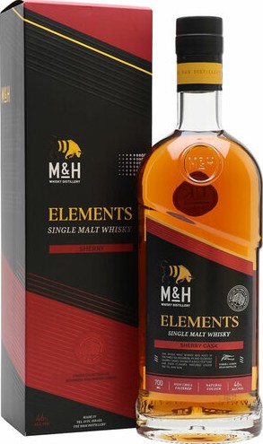 M&H Elements Sherry Cask 46% 750ml