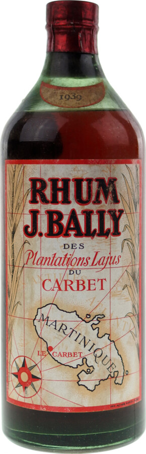 J.Bally 1939 des Plantations Lajus du Carbet 50% 750ml