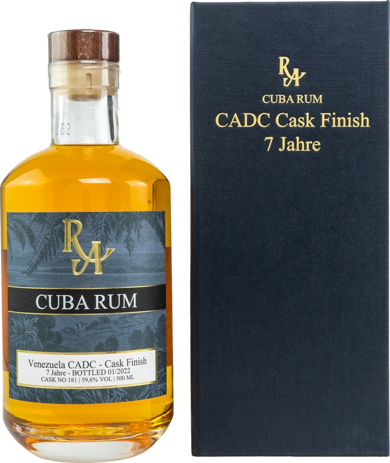 Rum Artesanal 2015 Venezuela CADC Cask No.181 7yo 59.6% 500ml