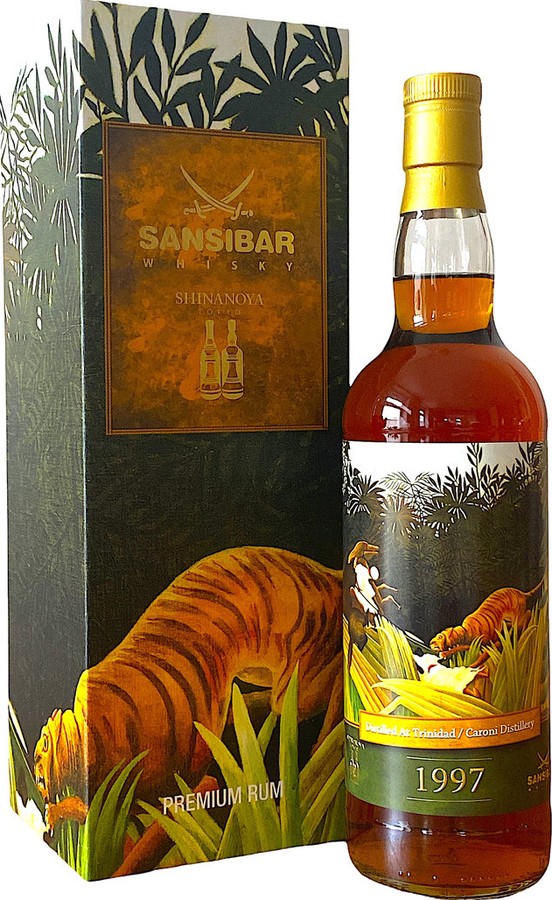 Sansibar 1997 Caroni Shinanoya & Sansibar bottling H.Rousseau Art 23yo 60.7% 700ml