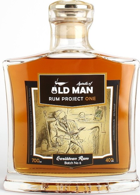 Spirits of Old Man Project One Caribbean Rum Batch No.6 40% 700ml