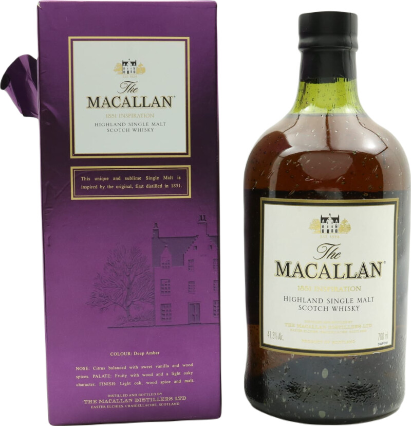 Macallan 1851 Inspiration 41.3% 700ml