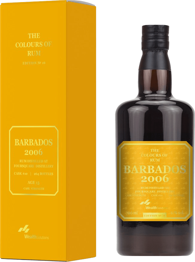The Colours of Rum 2006 Foursquare Barbados edition No.16 15yo 61% 700ml