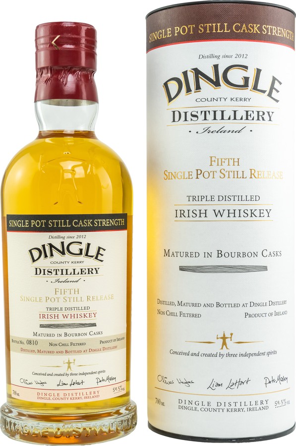 Dingle 5th Single Pot Still Release Ex-Bourbon 59.5% 700ml