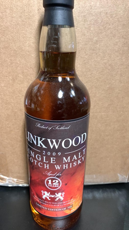 Linkwood 2009 BR Bourbon Hogshead Whisky Club Of Luxembourg 54.5% 700ml