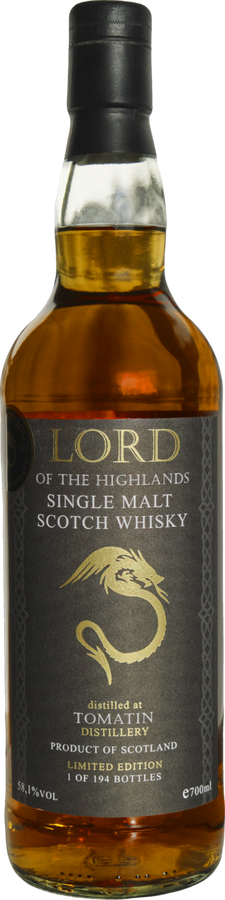 Lord of the Highlands 2009 Whk PX sherry finish 58.1% 700ml