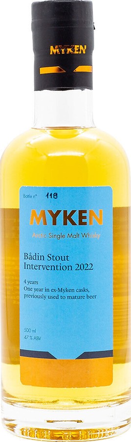 Myken Badin Stout Intervention 2022 47% 500ml