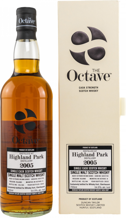 Highland Park 2005 DT Whisky Hort Oberhausen 54.8% 700ml