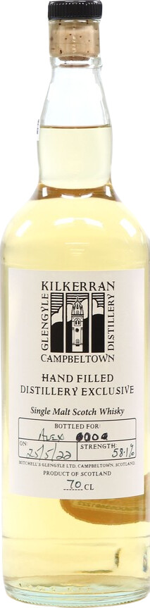Kilkerran Hand Filled Distillery Exclusive 58.1% 700ml