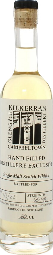 Kilkerran Hand Filled Distillery Exclusive 56.1% 200ml