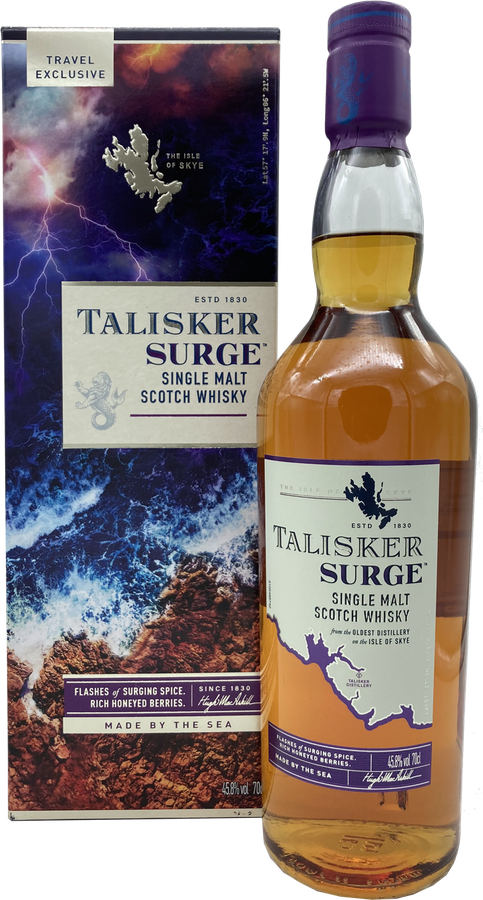 Talisker Surge Ex-Bourbon Cask Travel Retail Exclusive 45.8% 700ml