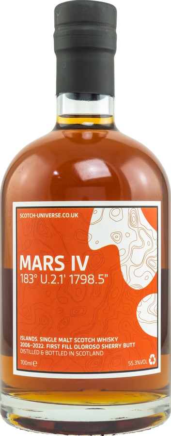 Scotch Universe Mars IV 183 U.2.1 1798.5 55.3% 700ml