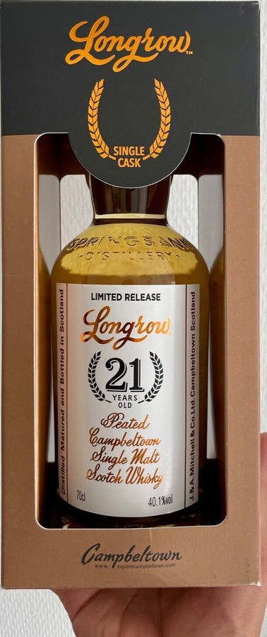 Longrow 21yo Rum Societe Dugas 40.1% 700ml