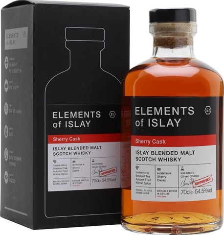 Islay Blended Malt Scotch Whisky Sherry Cask ElD 54.5% 700ml