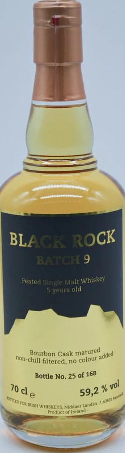 Black Rock irl 5yo IW 1st Fill Bourbon Cask 59.2% 700ml