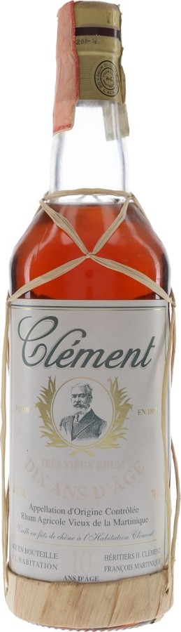 Clement Tres Vieux Rhum 10yo 44% 700ml