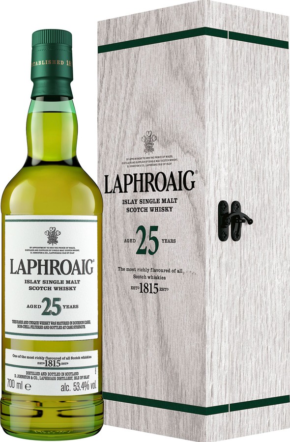 Laphroaig 25yo Bourbon 53.4% 700ml