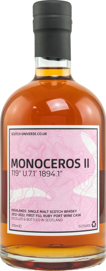 Scotch Universe Monoceros II 119 U.7.1 1894 1 57.5% 700ml