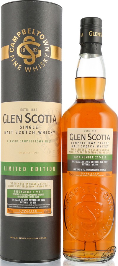 Glen Scotia 2015 58.5% 700ml