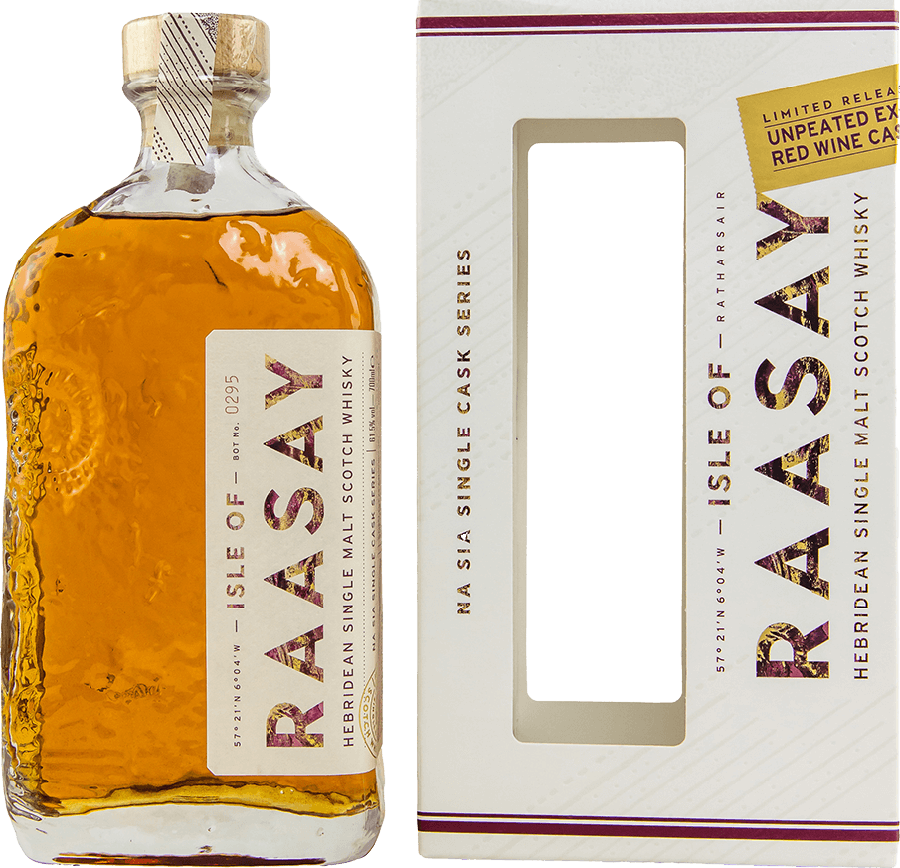 Raasay 2018 First Fill Bordeaux Red Wine Kirsch Import 61.5% 700ml
