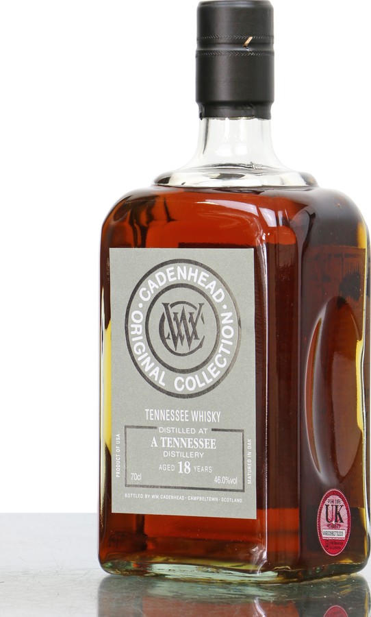 Tennessee Whisky 18yo Barrel 46% 700ml