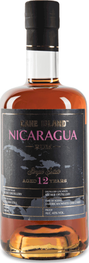 Cane Island Nicaragua Single Estate 12yo 43% 700ml