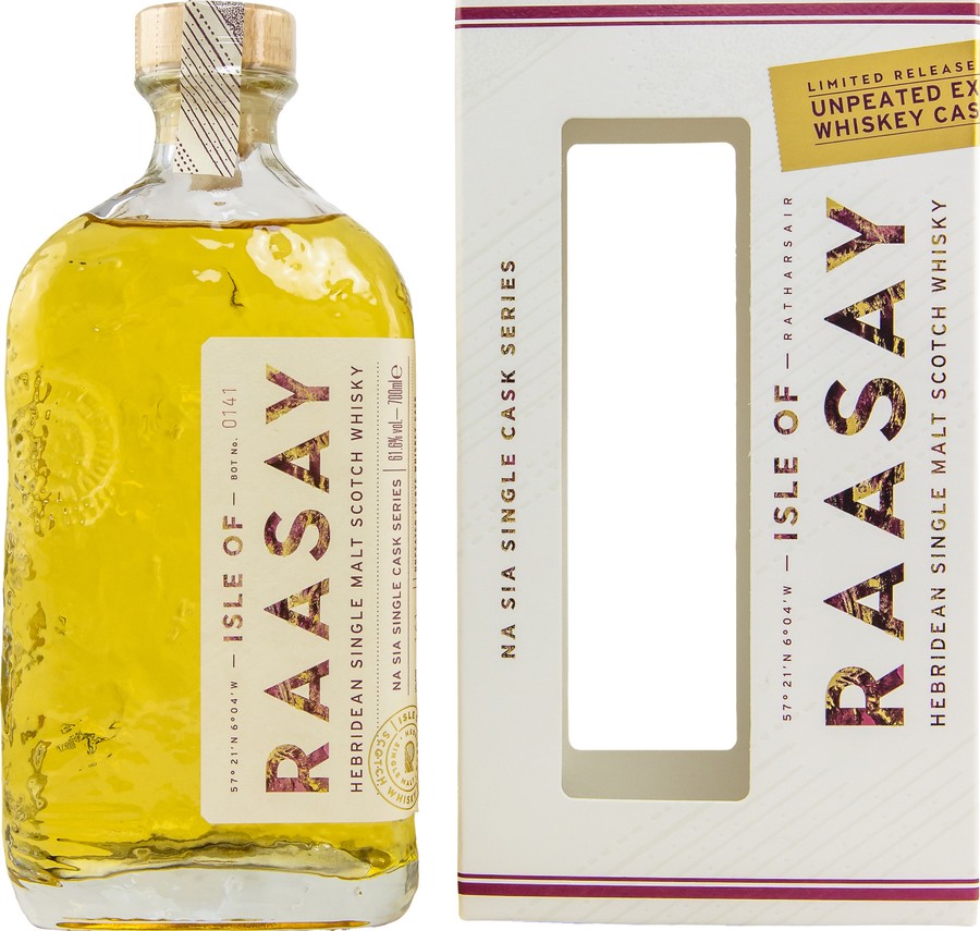 Raasay 2019 First Fill Rye Whiskey Kirsch Import 61.6% 700ml